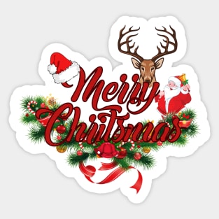 Merry Chritsmas Sticker